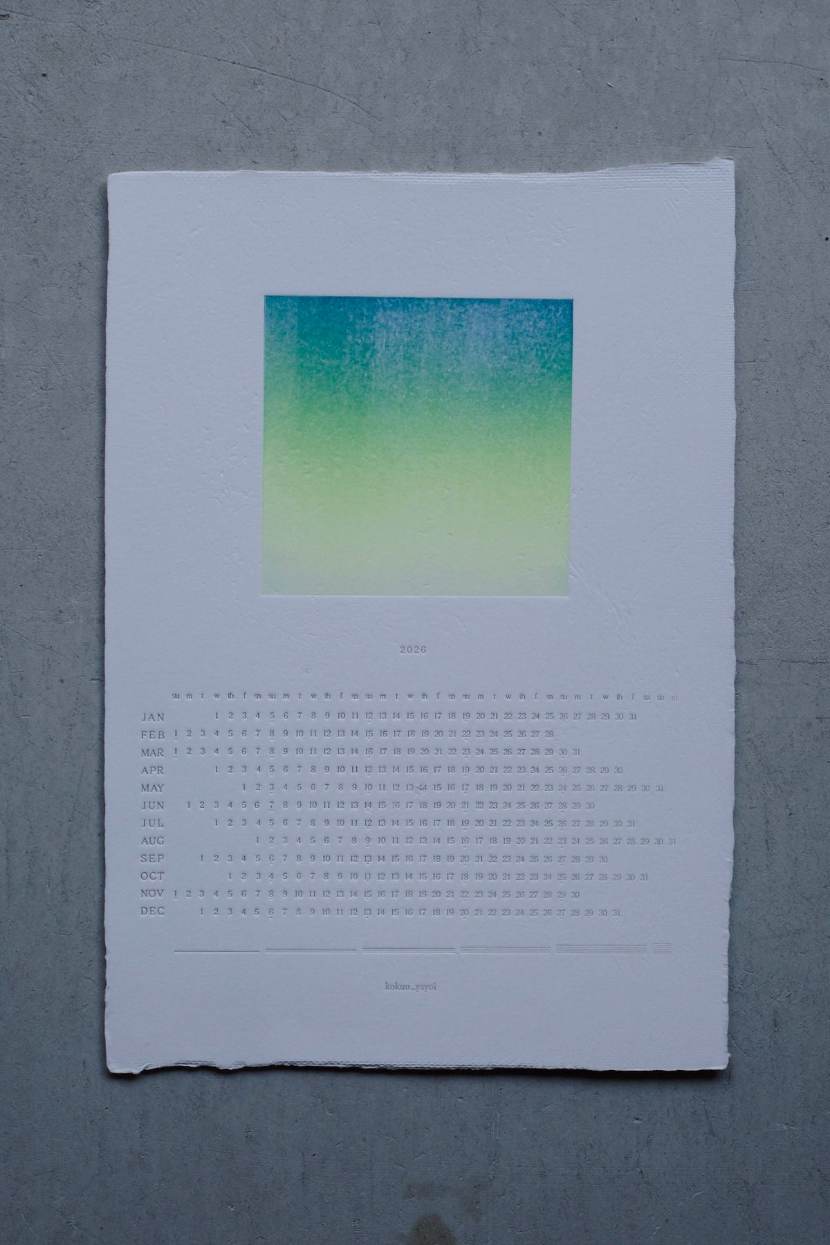 calender 2026  [ 6 ]